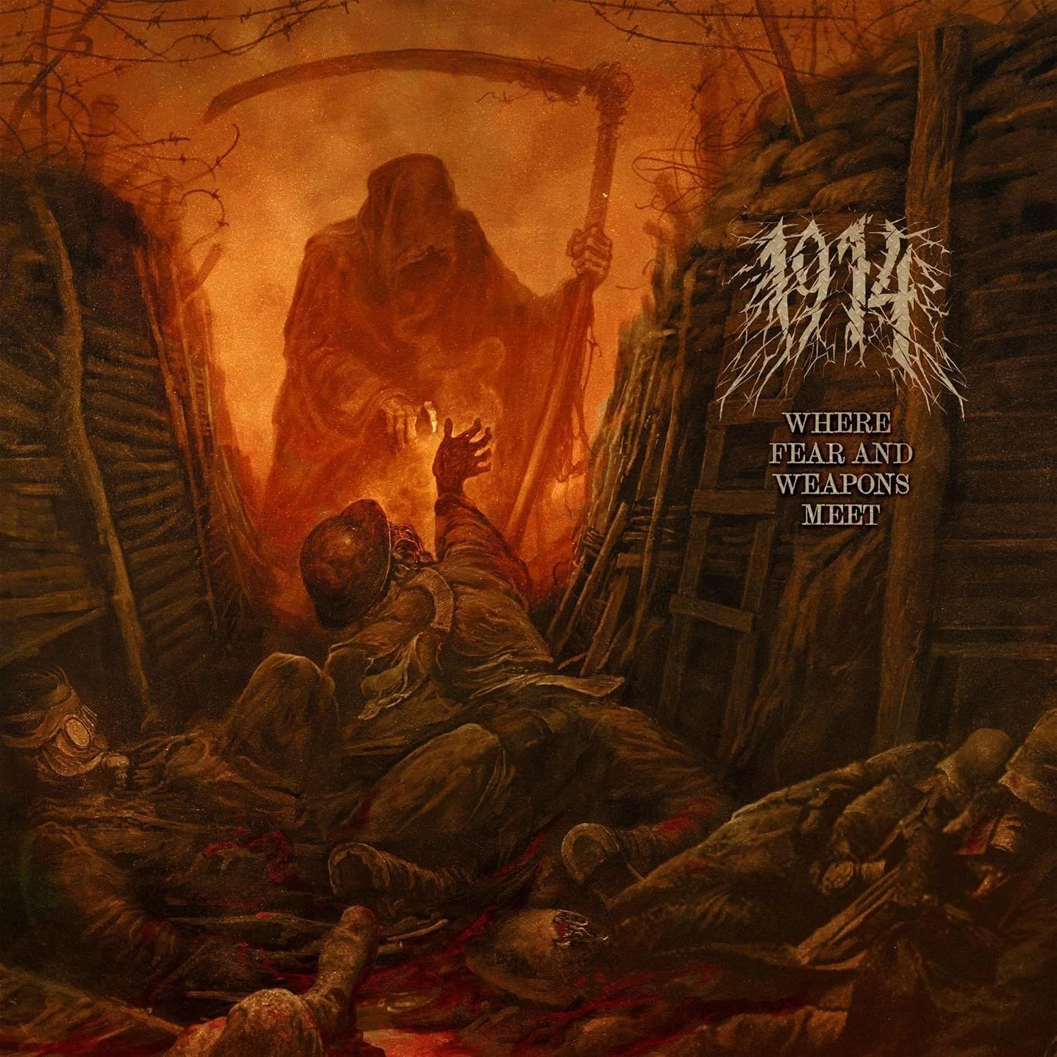 1914 - Where Fear And Weapons Meet (2023 reissue) - CD - New