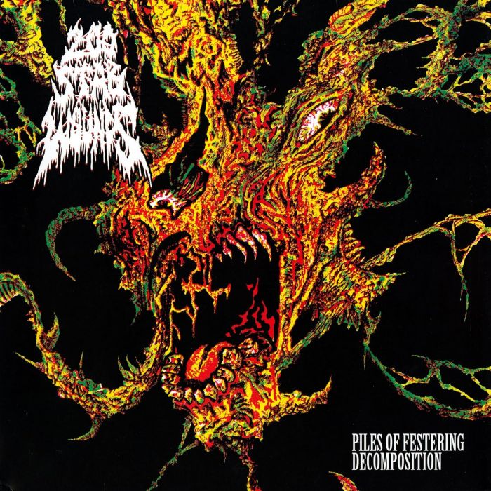 200 Stab Wounds - Piles Of Festering Decomposition (2024 12" EP Clear with Yellow & Blue Smoke vinyl reissue) - Vinyl - New