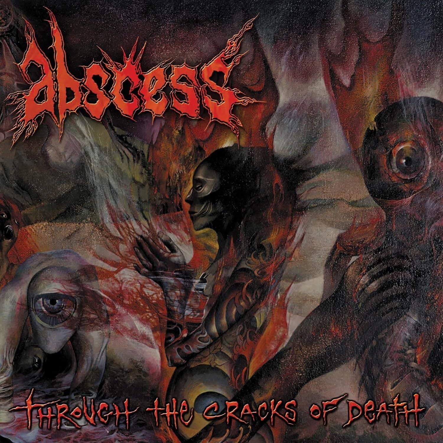 Abscess - Through The Cracks Of Death (2025 reissue with bonus tracks) - CD - New