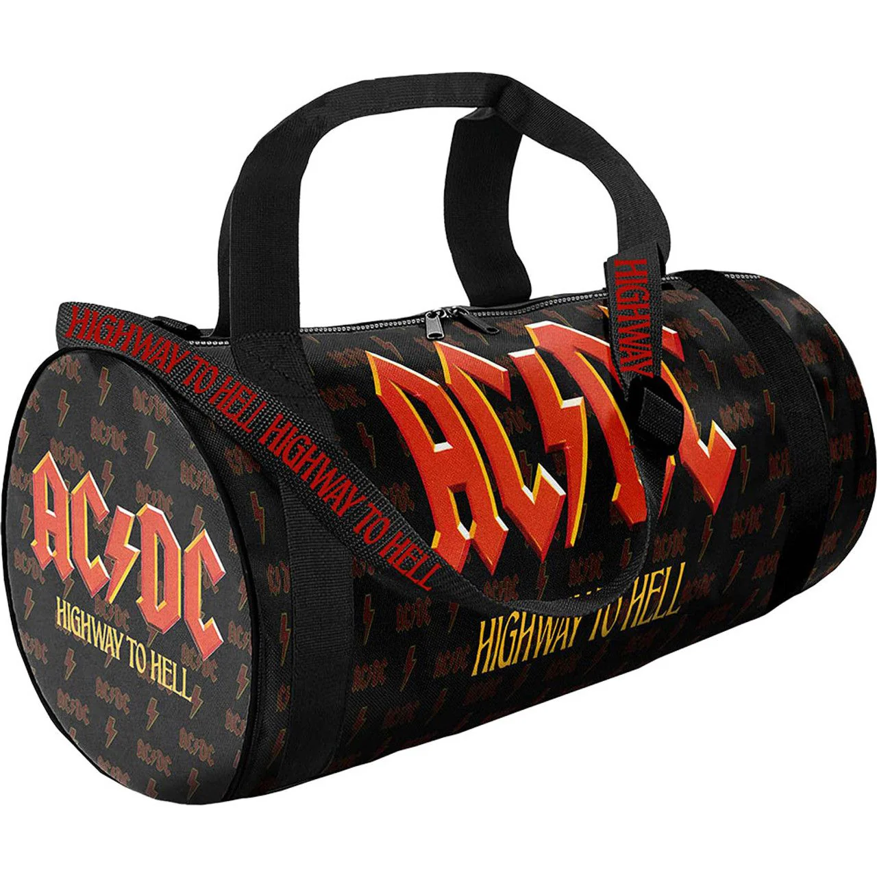 ACDC - Duffle Bag (Logo) (50cm L x 25cm Dia)