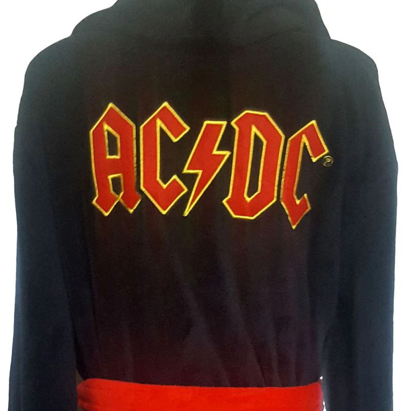 ACDC - Logo Bathrobe Dressing Gown - Image 4