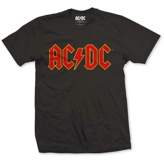 ACDC - Logo Toddler and Youth Black Shirt - 100% Official Merchandise