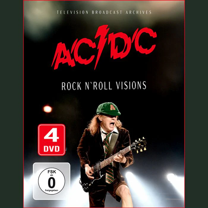 ACDC - Rock N' Roll Visions: Television Broadcast Archives (4DVD) (R0) - DVD - Music