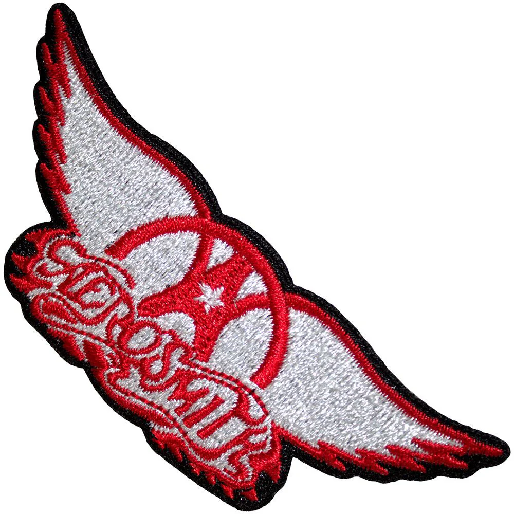 Aerosmith - Wings Logo (90mm x 40mm) Sew-On Patch