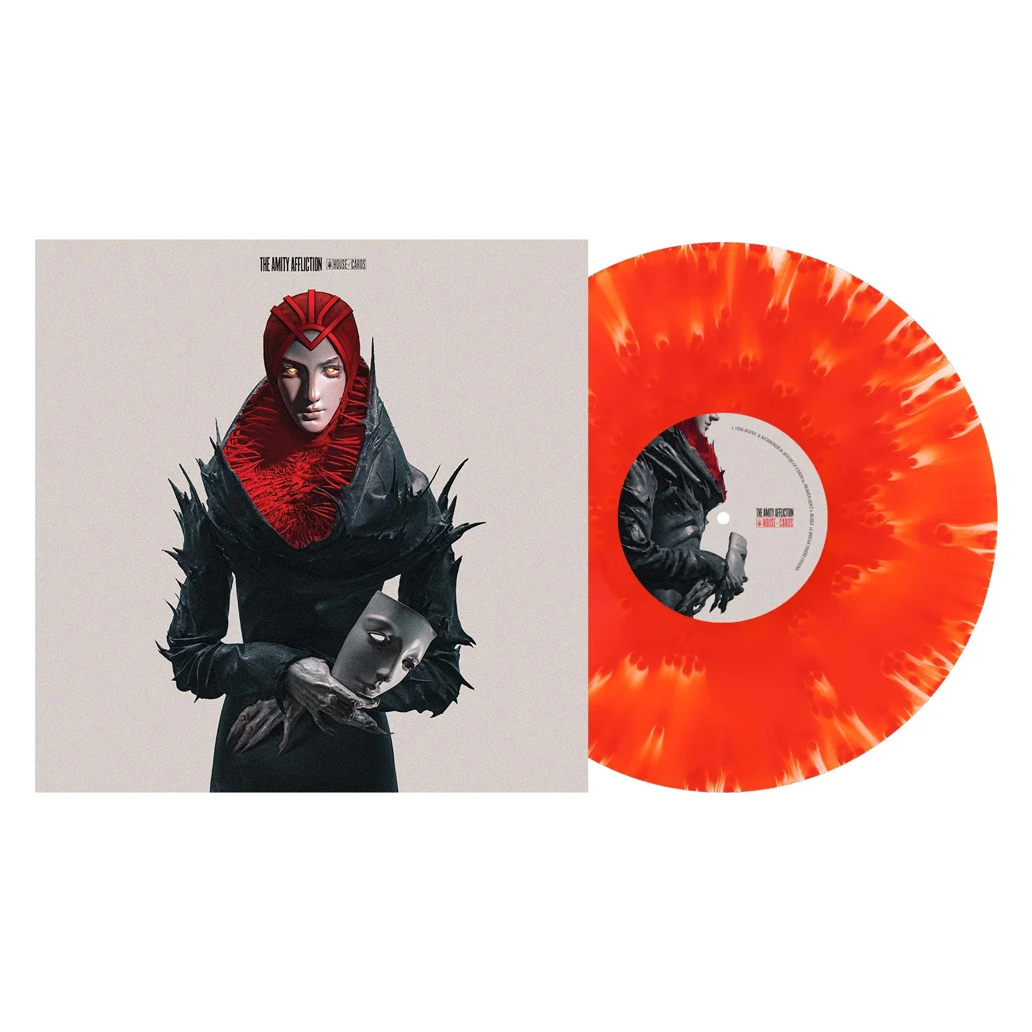 Amity Affliction - House Of Cards (Cloudy Blood Red vinyl) - Vinyl - New