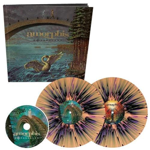 Amorphis - Borderland (2LP/CD Dancing Shadow Splatter vinyl Earbook) - Vinyl - New
