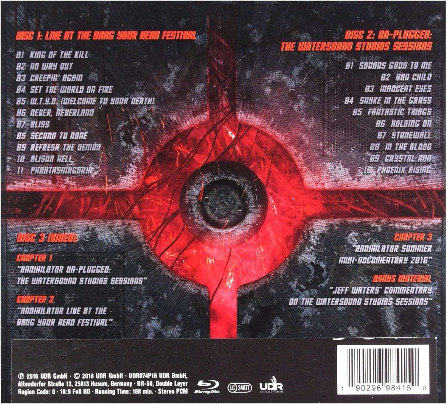 Annihilator - Triple Threat (2CD/Blu-Ray) (RA/B/C) - CD - New - Image 2