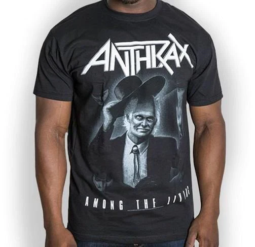 Anthrax - Among The Living Black Shirt - 100% Official Merchandise