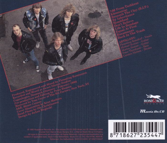 Artillery - By Inheritance (2022 reissue) - CD - New - Image 2