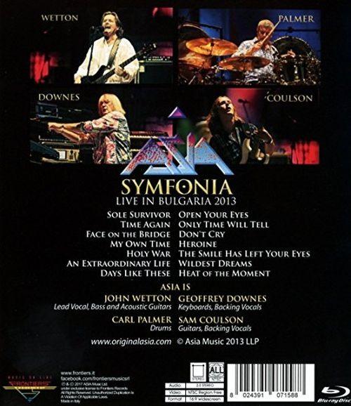 Asia - Symfonia - Live In Bulgaria 2013 (RA/B/C) - Blu-Ray - Music - Image 2