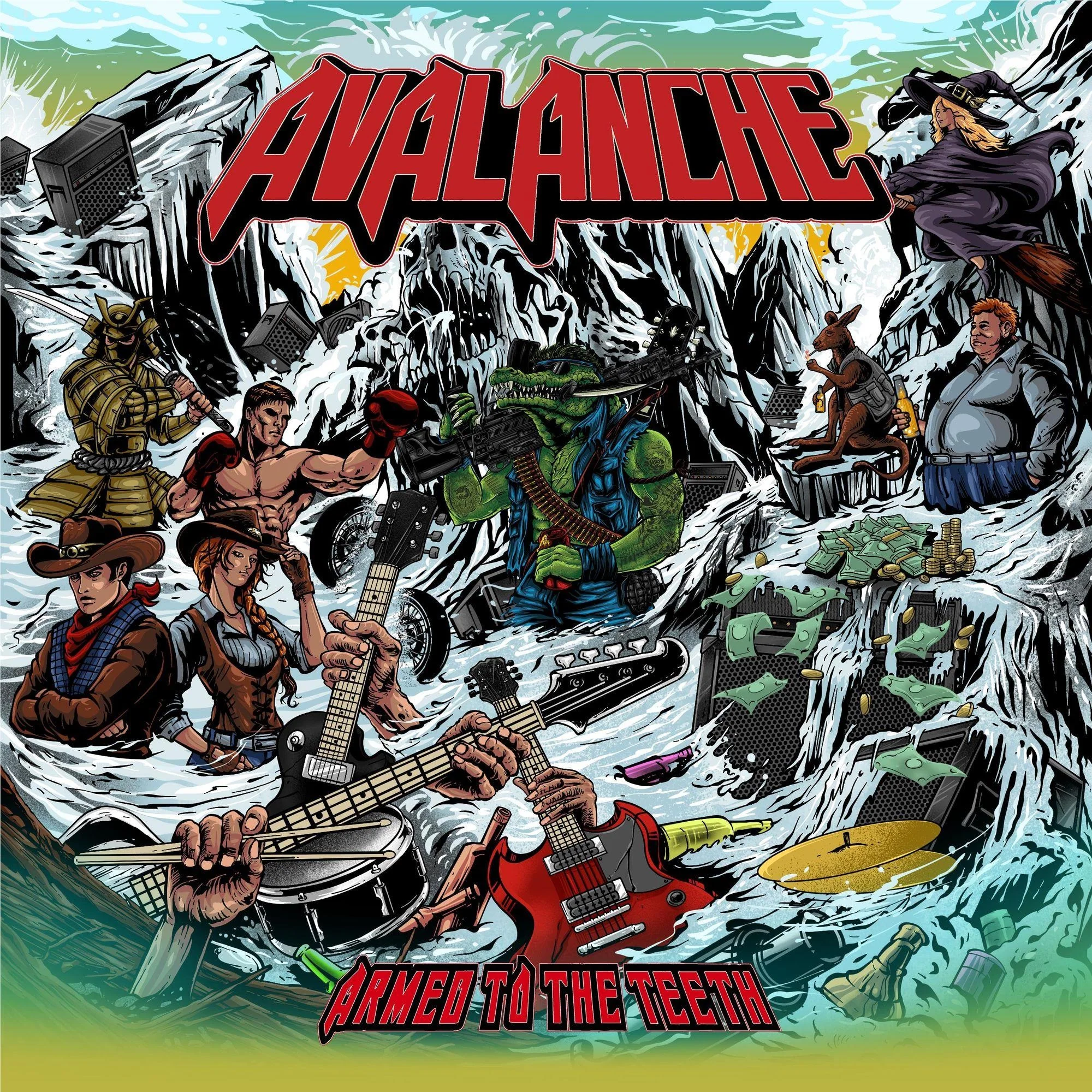 Avalanche - Armed To The Teeth - CD - New