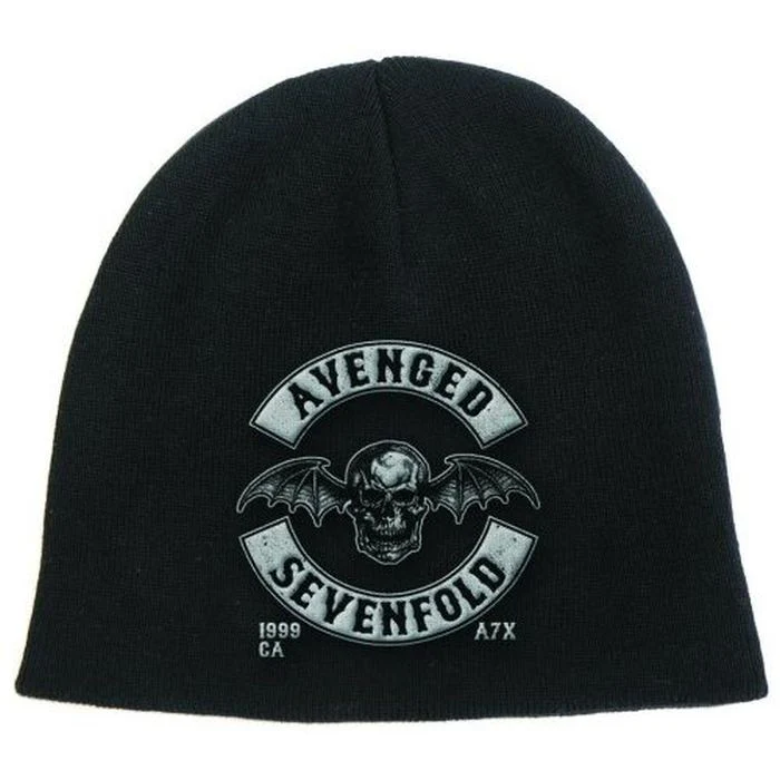 Avenged Sevenfold - Knit Beanie - Embroidered - Deathbat & Logo