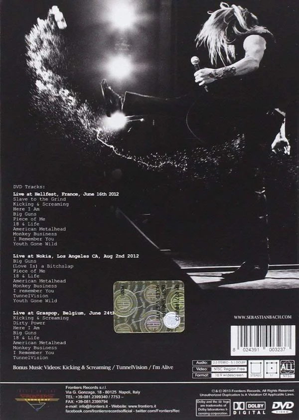 Bach, Sebastian - Abachalypse Now (R0) - DVD - Music - Image 2