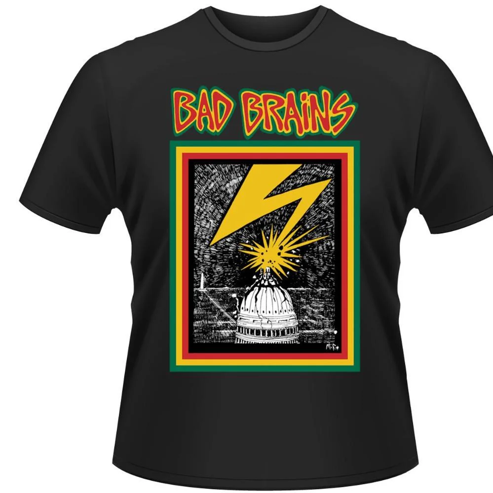 Bad Brains - Bad Brains Black Shirt - 100% Official Merchandise