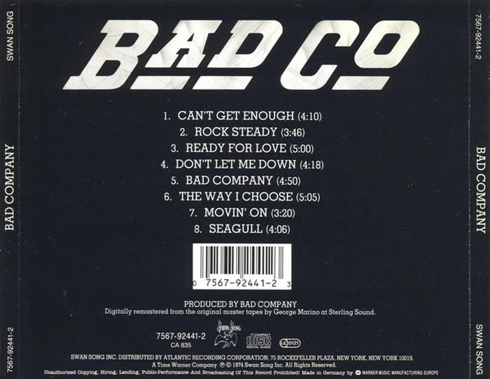Bad Company - Bad Company - CD - New - Image 2