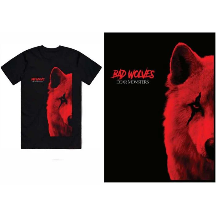 Bad Wolves - Dear Monster Black Shirt - 100% Official Merchandise