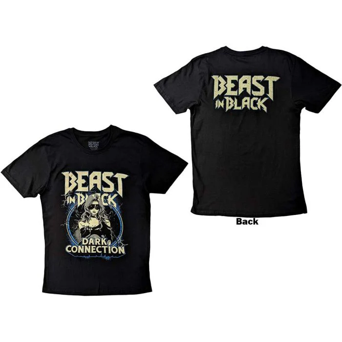 Beast In Black - Dark Connection Black Shirt - 100% Official Merchandise
