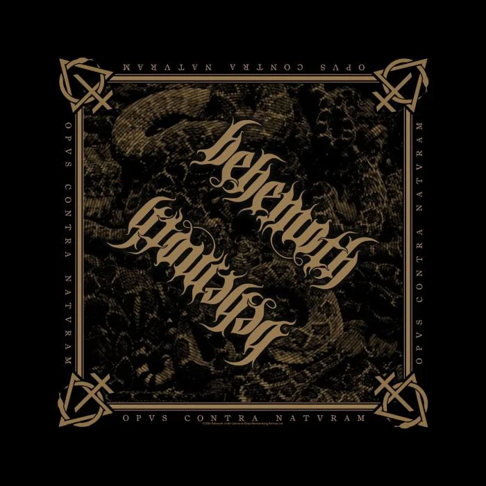 Behemoth  - Bandana (Opvs Contra Natvram) (540mm x 520mm)