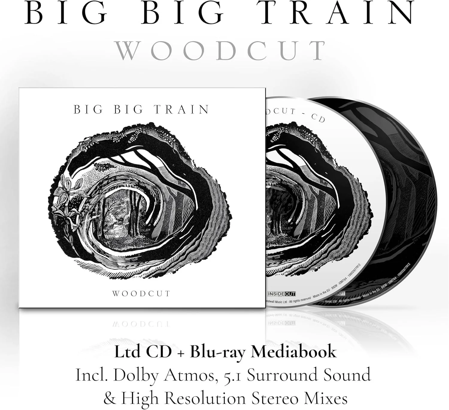 Big Big Train - Woodcut (Ltd. Ed. CD/Blu-Ray mediabook) (RA/B/C) - CD - New