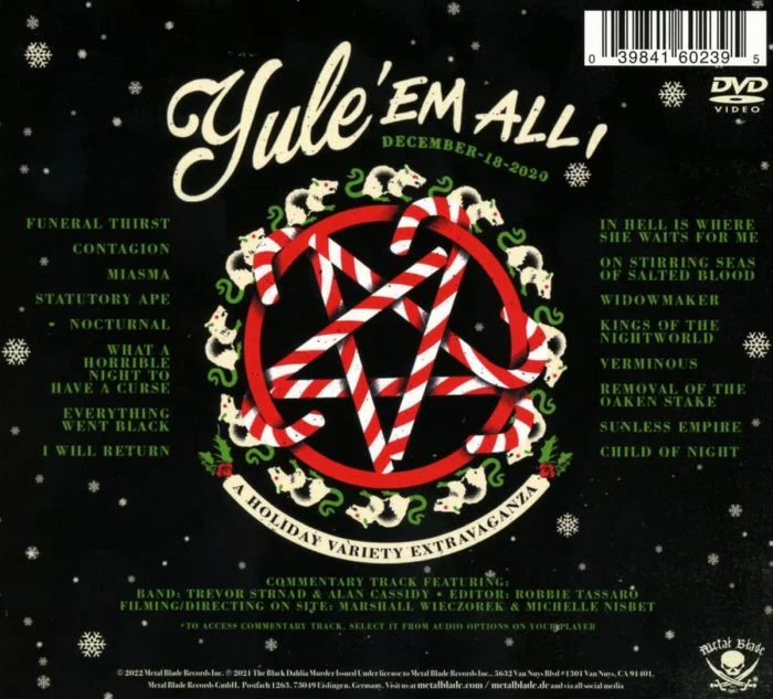 Black Dahlia Murder - Yule 'Em All!: A Holiday Variety Extravaganza (R0) - DVD - Music - Image 2