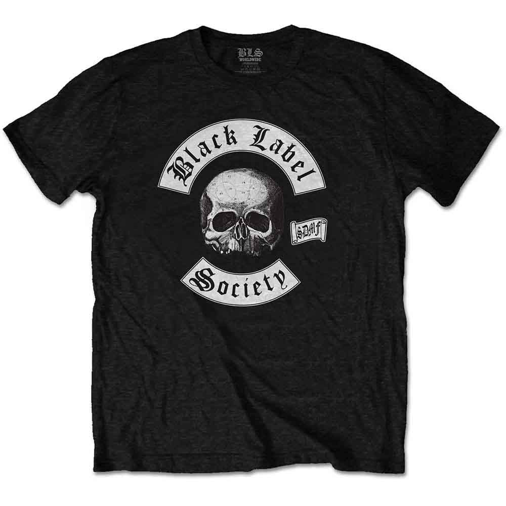Black Label Society - SDMF Skull Logo Black Shirt - 100% Official Merchandise
