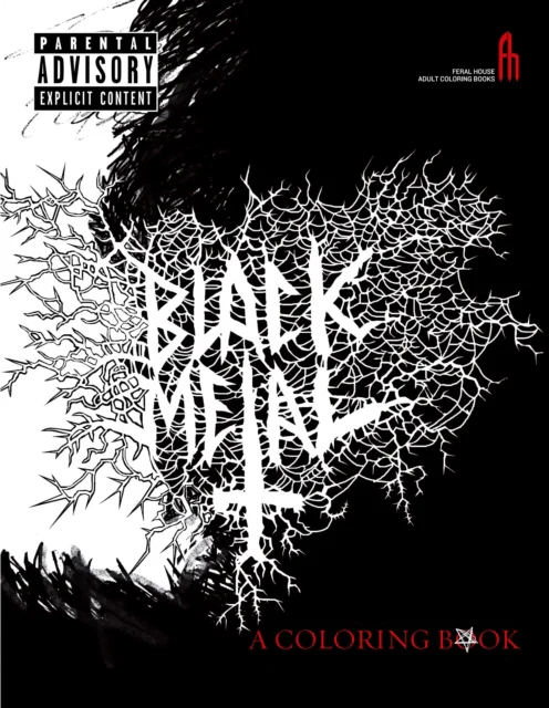 Black Metal: A Coloring Book - Book - New