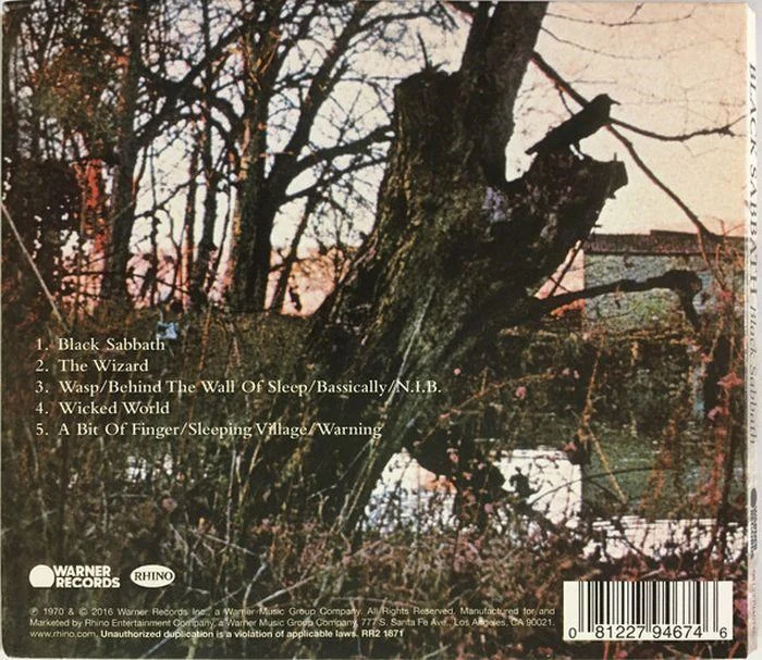 Black Sabbath - Black Sabbath (U.S. 2016 digi. reissue) - CD - New - Image 2
