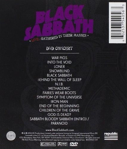 Black Sabbath - Live...Gathered In Their Masses (R1) - DVD - Music - Image 2