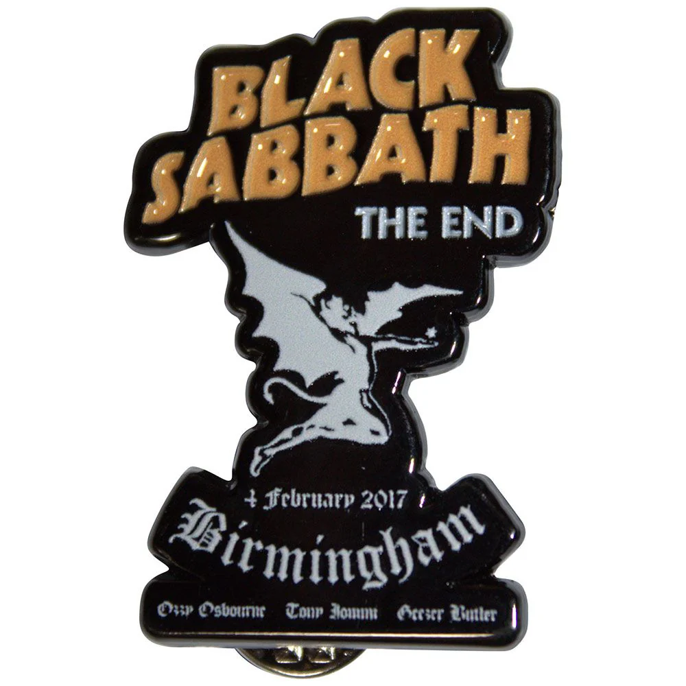 Black Sabbath - Pin Badge - The End