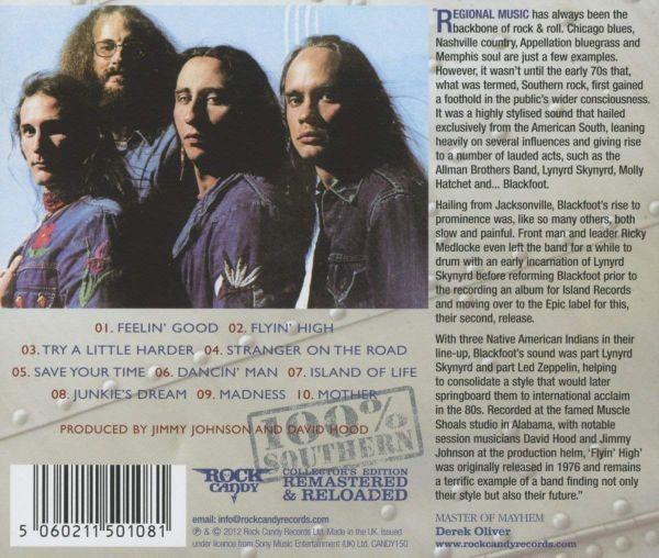 Blackfoot - Flyin High (Rock Candy rem.) - CD - New - Image 2