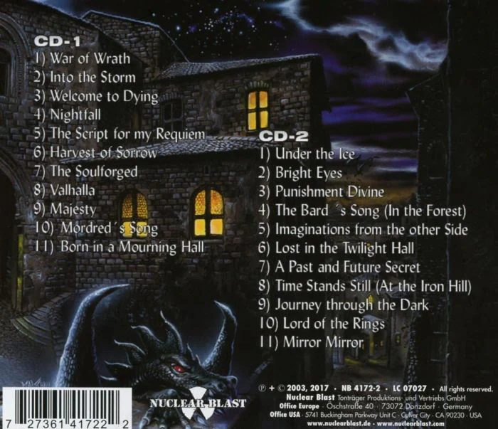 Blind Guardian - Live (2017 2CD remastered reissue) - CD - New - Image 2