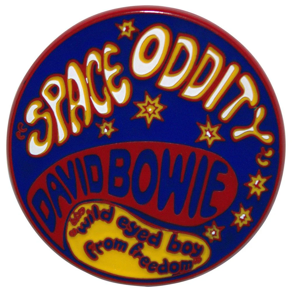 Bowie, David - Enamel Pin Badge (35mm) - Space Oddity