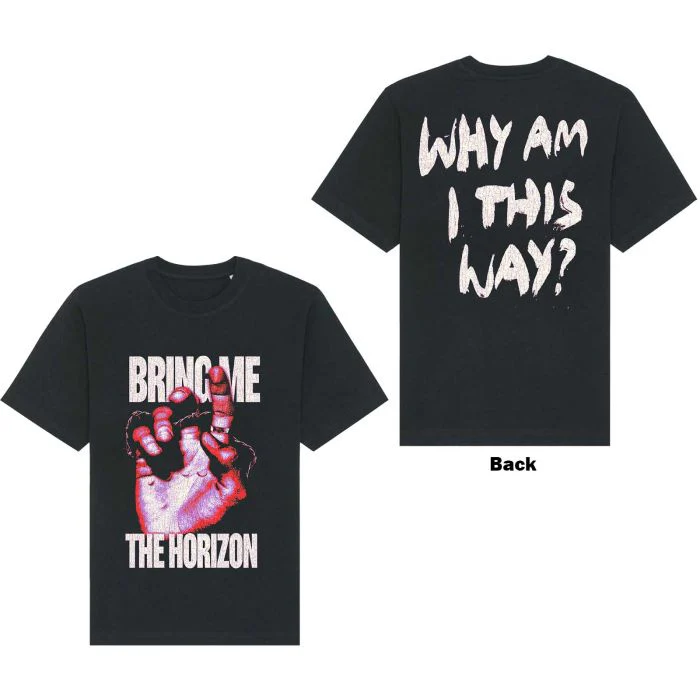 Bring Me The Horizon - Why Am I This Way Black Shirt - 100% Official Merchandise