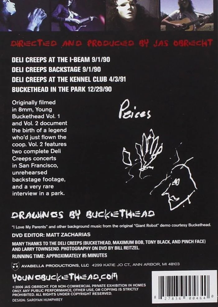 Buckethead - Young Buckethead 2 (R1) - DVD - Music - Image 2