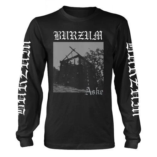 Burzum - Aske Black Long Sleeve Shirt - 100% Official Merchandise