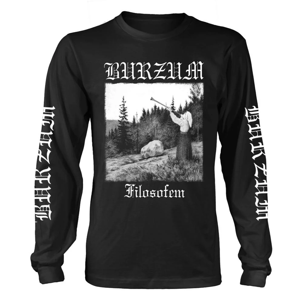 Burzum - Filosofem 2018 Black Long Sleeve Shirt - 100% Official Merchandise