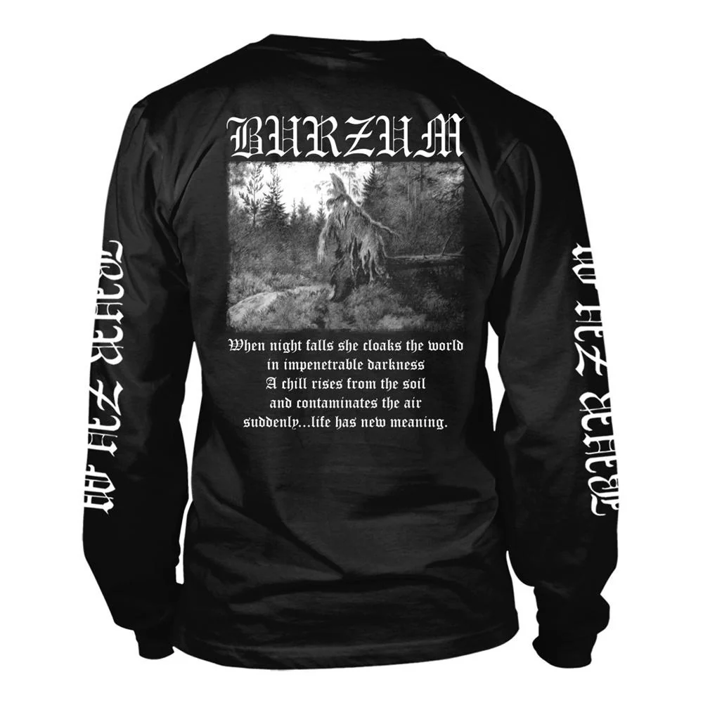 Burzum - Filosofem 2018 Black Long Sleeve Shirt - 100% Official Merchandise - Image 2