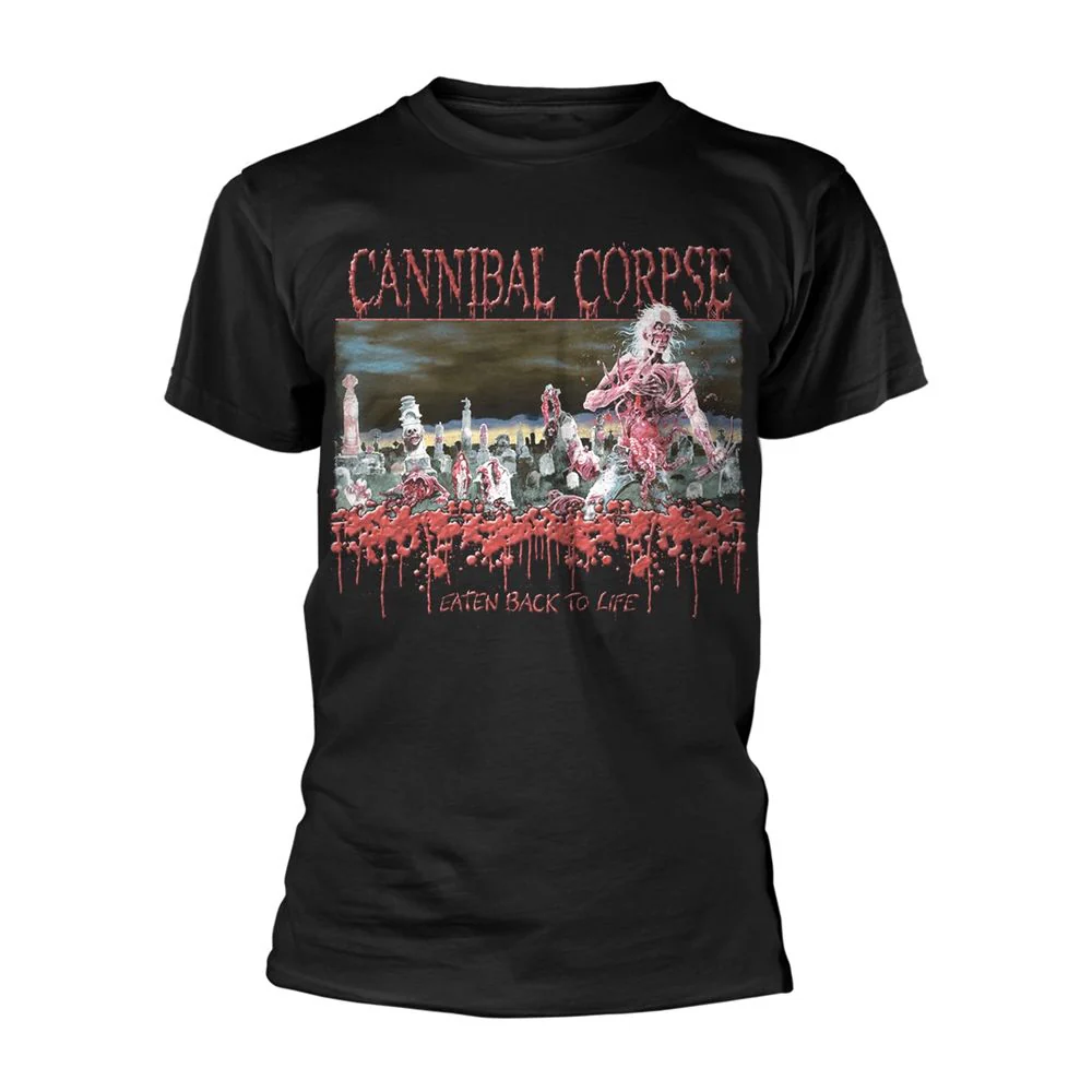 Cannibal Corpse - Eaten Back To Life Black Shirt - 100% Official Merchandise