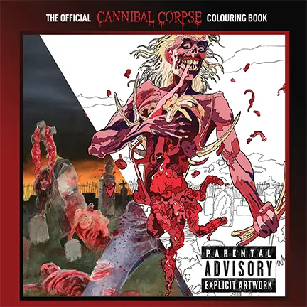 Cannibal Corpse - Official Colouring Book, The - Book - New