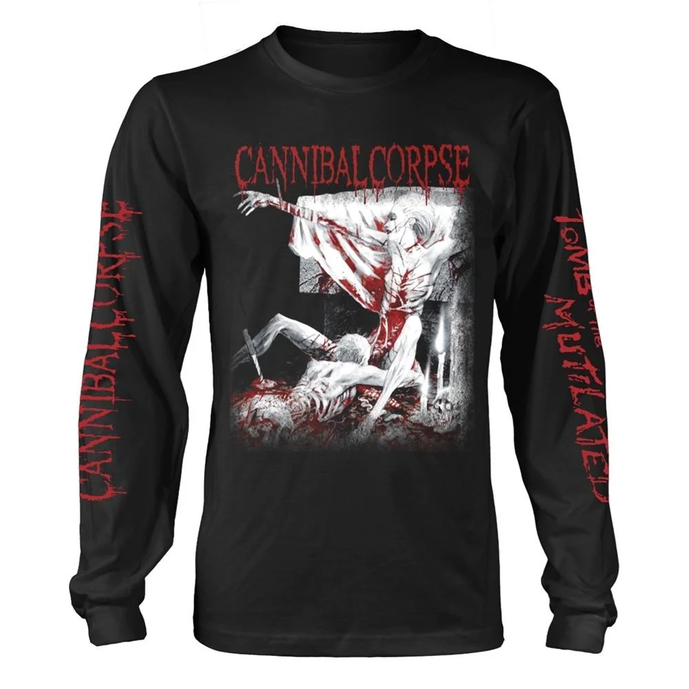 Cannibal Corpse - Tomb Of The Mutilated Black Long Sleeve Shirt - 100% Official Merchandise