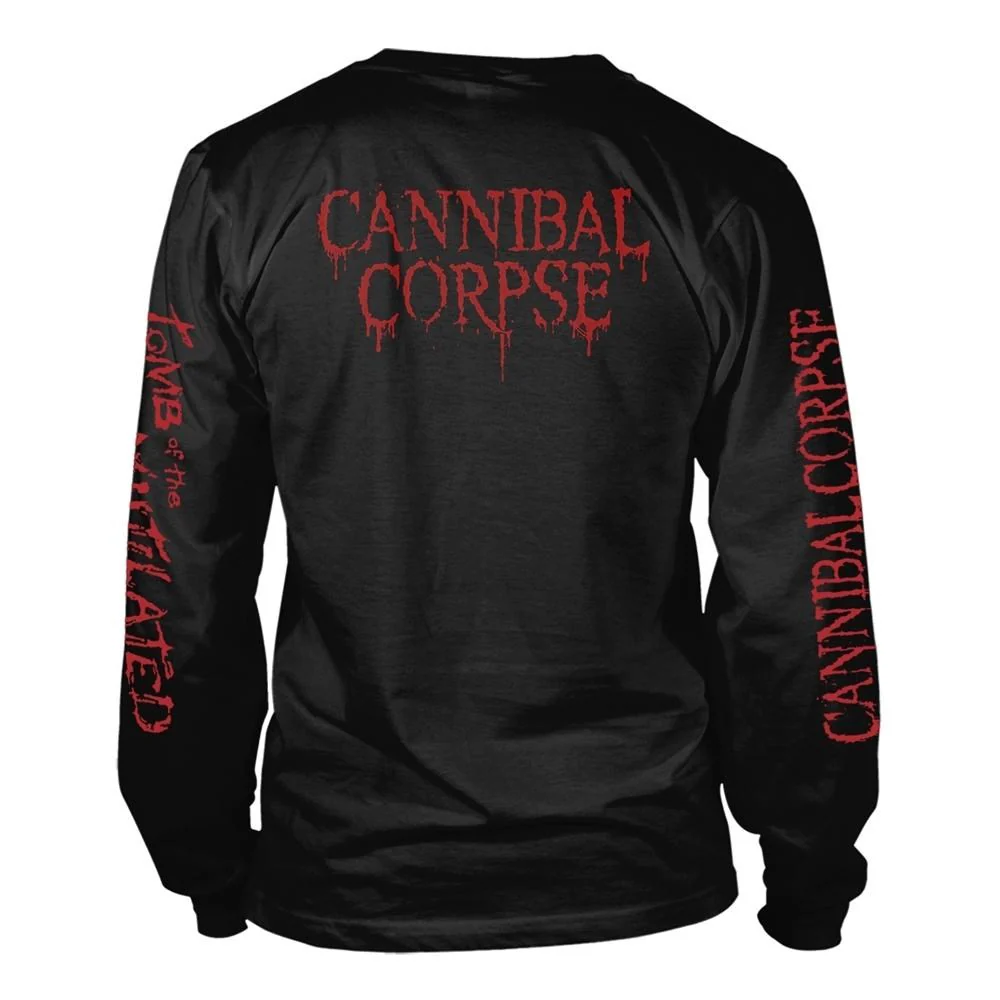 Cannibal Corpse - Tomb Of The Mutilated Black Long Sleeve Shirt - 100% Official Merchandise - Image 2
