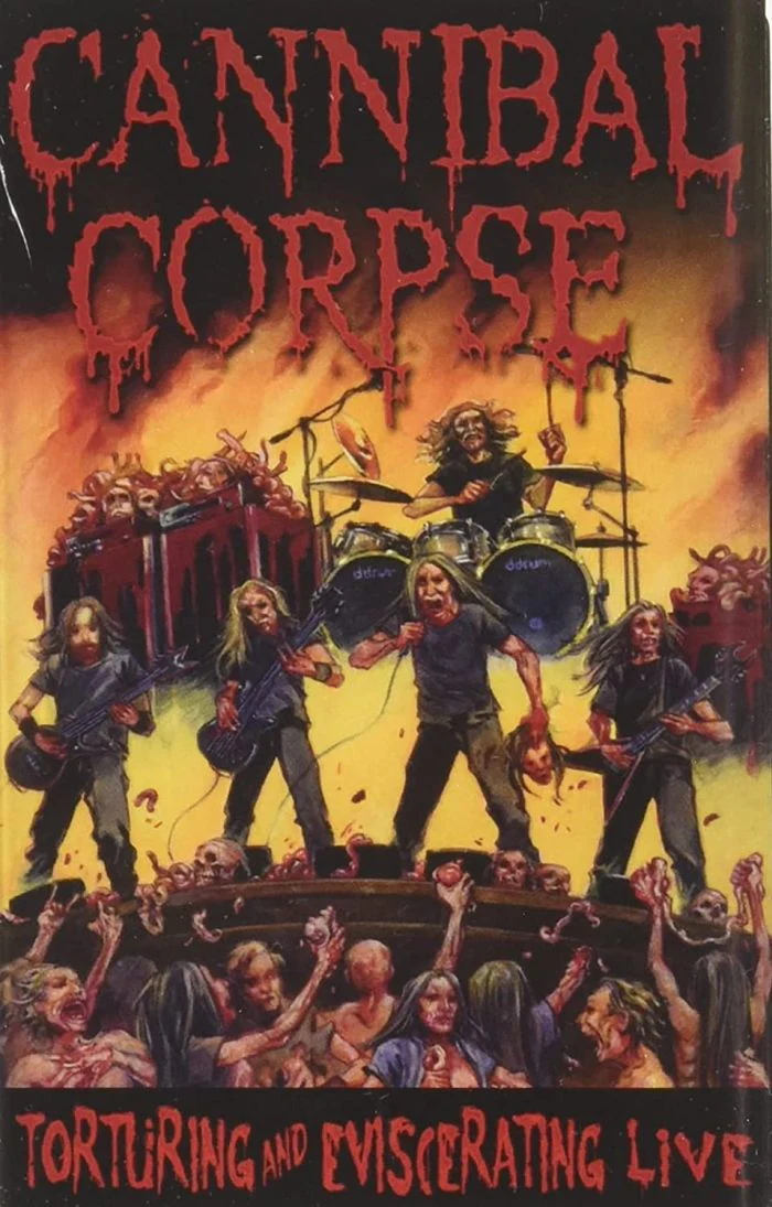 Cannibal Corpse - Torturing And Eviscerating Live (2023 reissue) - Cassette - New