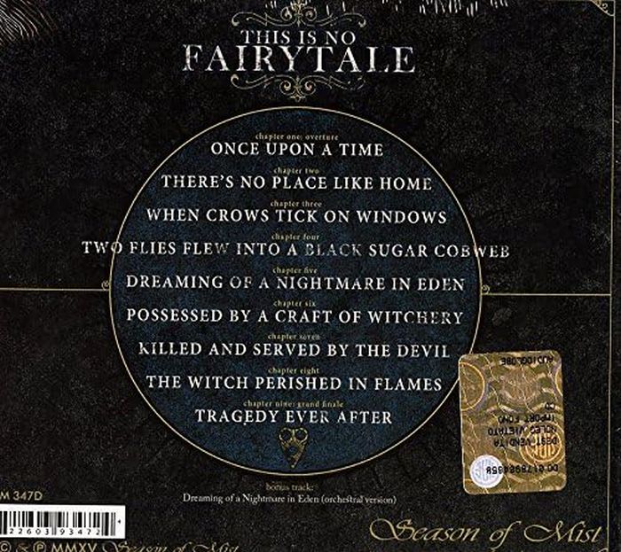 Carach Angren - This Is No Fairytale (Collector's Ed. box with bonus track & necklace) - CD - New - Image 3