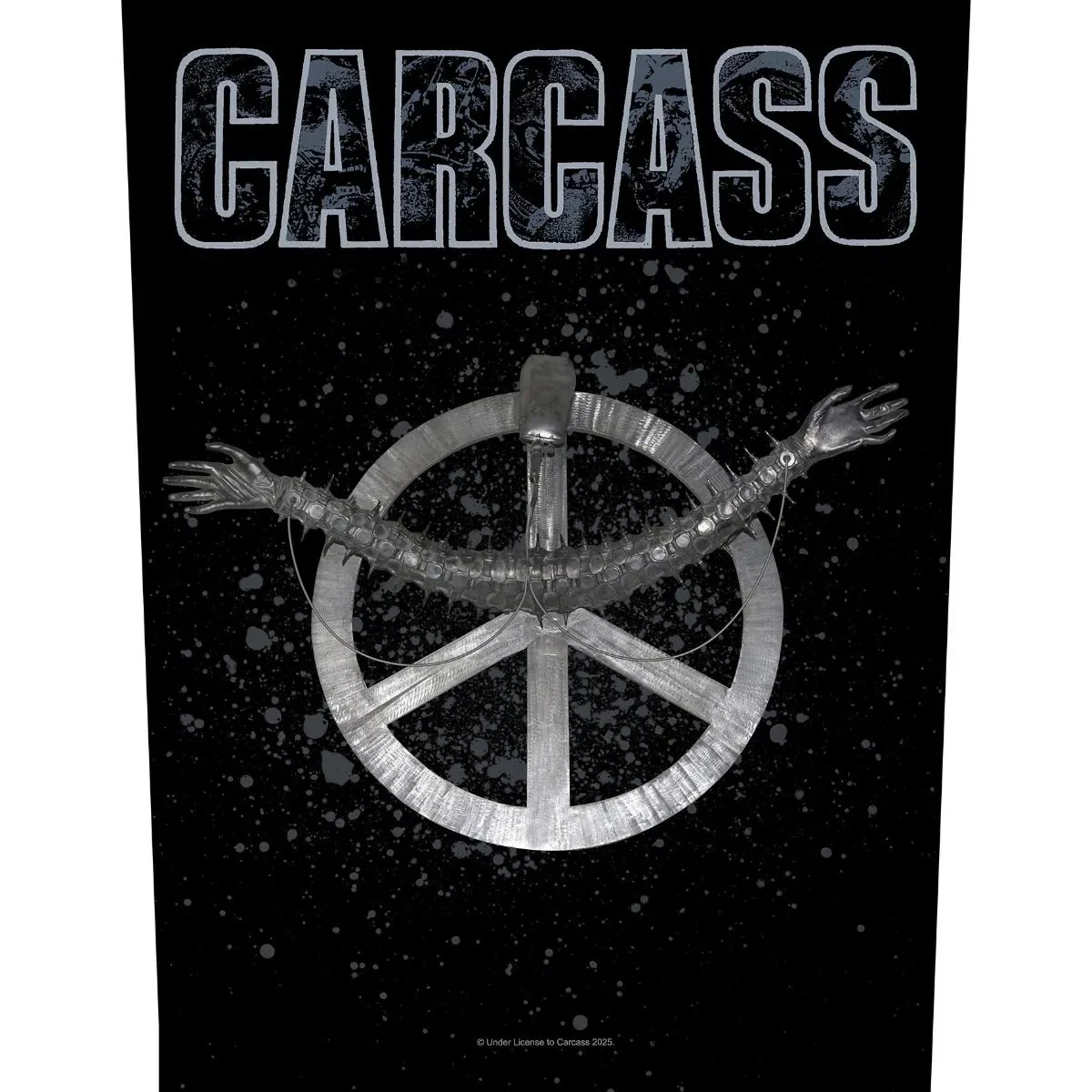 Carcass - Heartwork - Sew-On Back Patch (295mm x 265mm x 355mm)