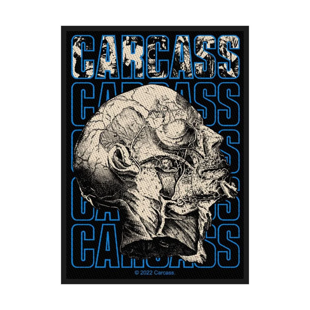 Carcass - Necro Head (90mm x 70mm) Sew-On Patch