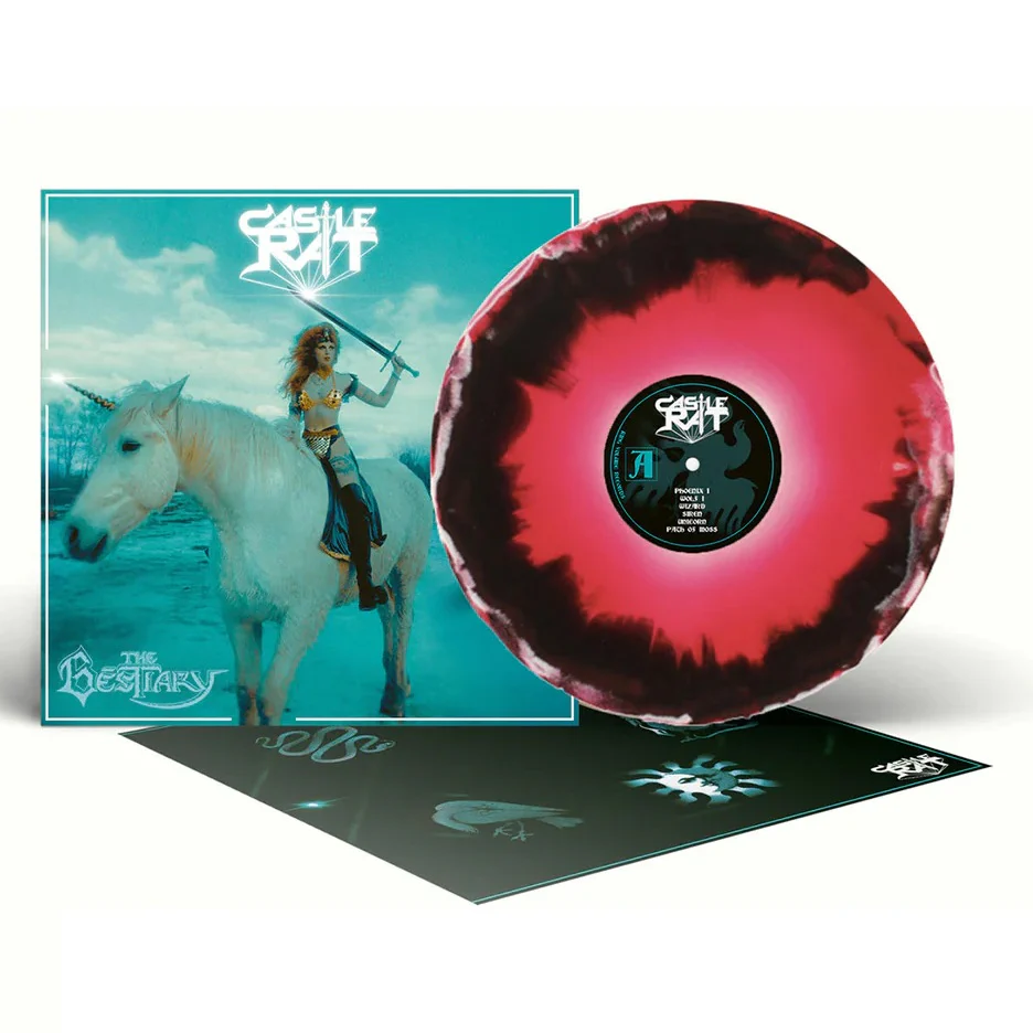 Castle Rat - Bestiary, The (2026 Indie Exclusive Red, Black & White Merge Colour Vinyl reissue) - Vinyl - New