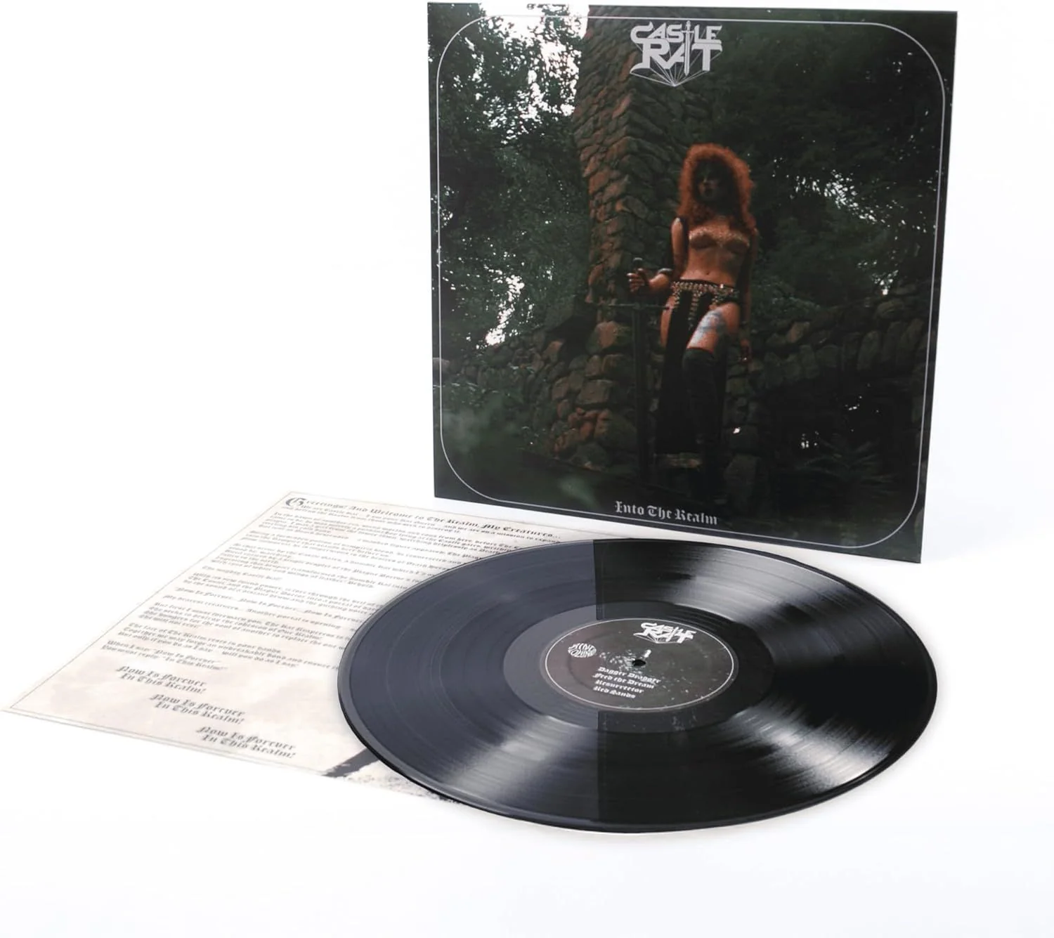 Castle Rat - Into The Realm (2025 Black vinyl reissue) - Vinyl - New