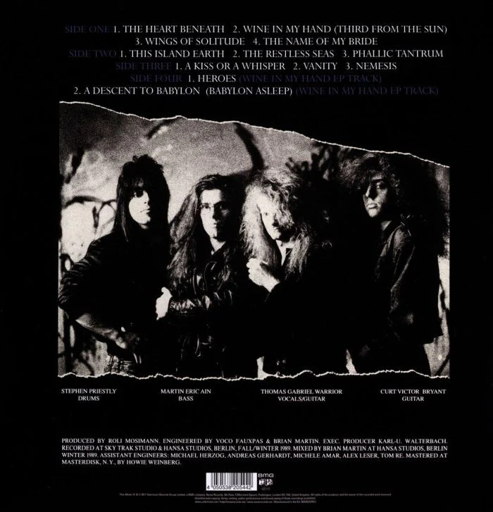Celtic Frost - Vanity/Nemesis (180g 2017 2LP Reissue gatefold w. 2 bonus tracks) (Euro.) - Vinyl - New - Image 2