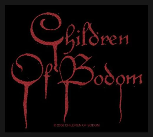 Children Of Bodom - Blood Logo (100mm x 85mm) Sew-On Patch