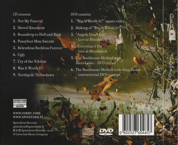 Children Of Bodom - Relentless Reckless Forever (Deluxe Ed. CD/DVD) - CD - New - Image 2